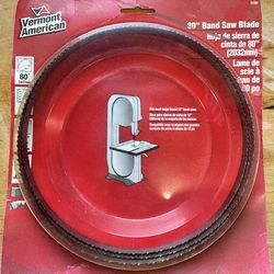 2 Vermont American 80” band saw blades
