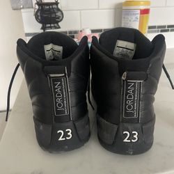 Jordan 12 Full Black 11.5