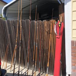 Miscellaneous Antique Rods and Fly Rods 