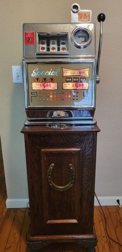 25 cent open front slot machine