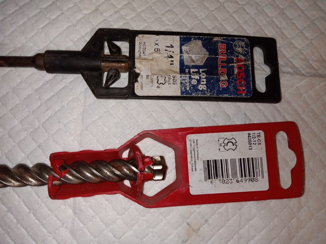 Hilti An Bosh Hammer Drill Bits
