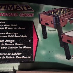Ultimate 8 in one game table