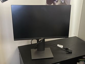 All Black Dell Monitor