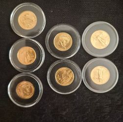 1/10 oz American Gold Eagles (Random years)