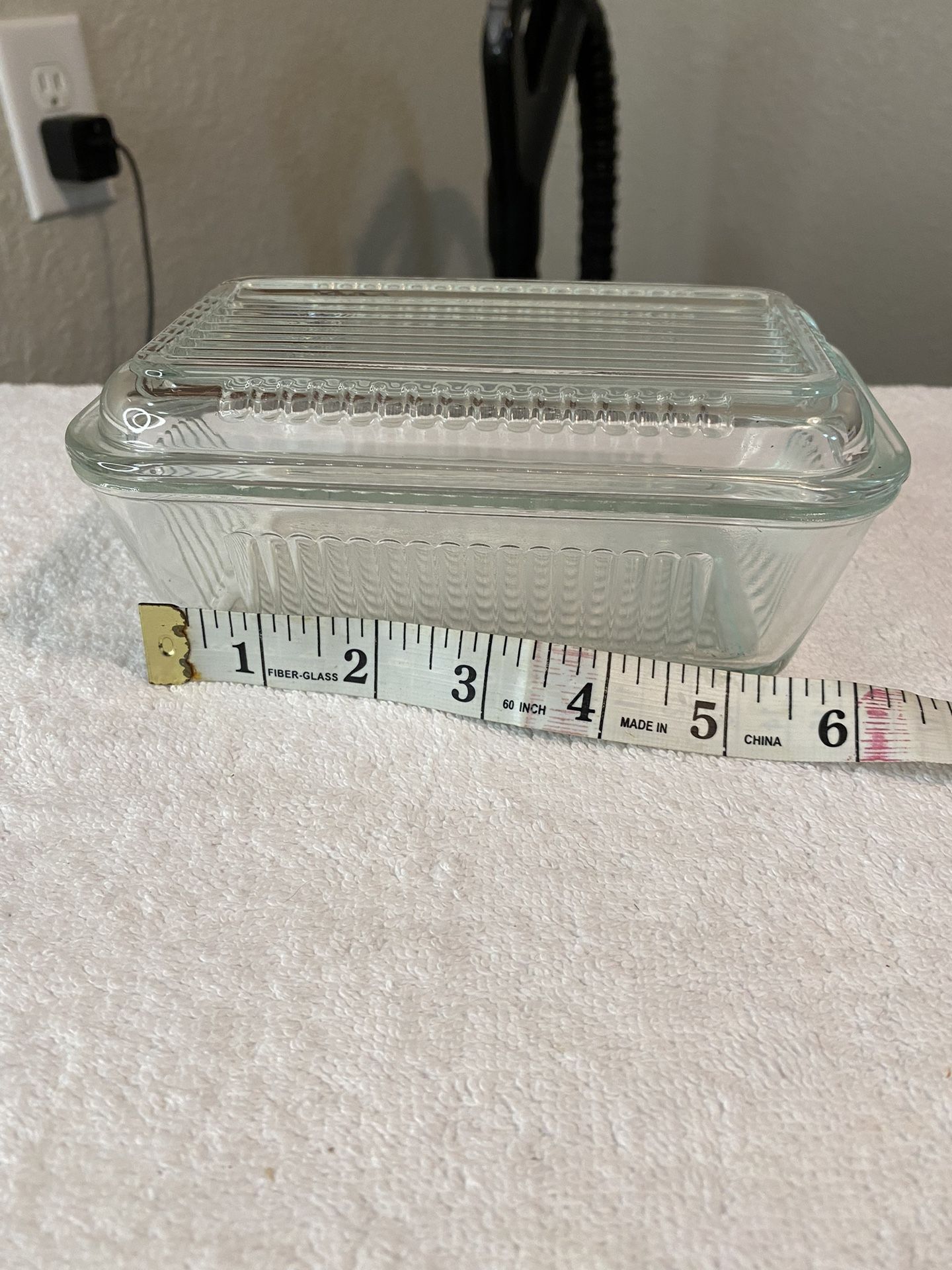 Butter Dish Or Glass Container