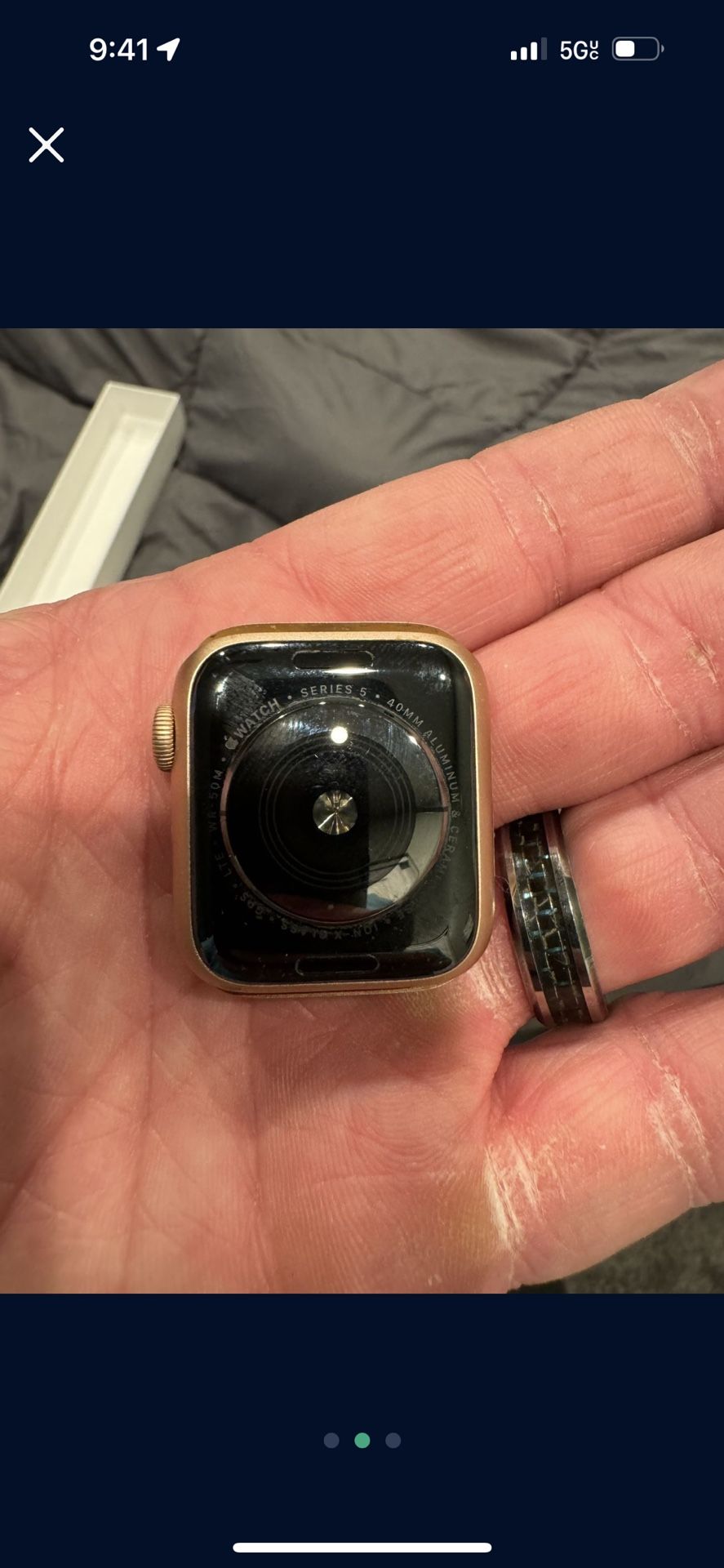 Apple Watch Series 5 GPS And data 40MM Rose Gold