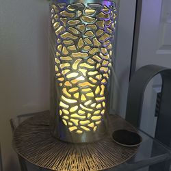 silver lamp 