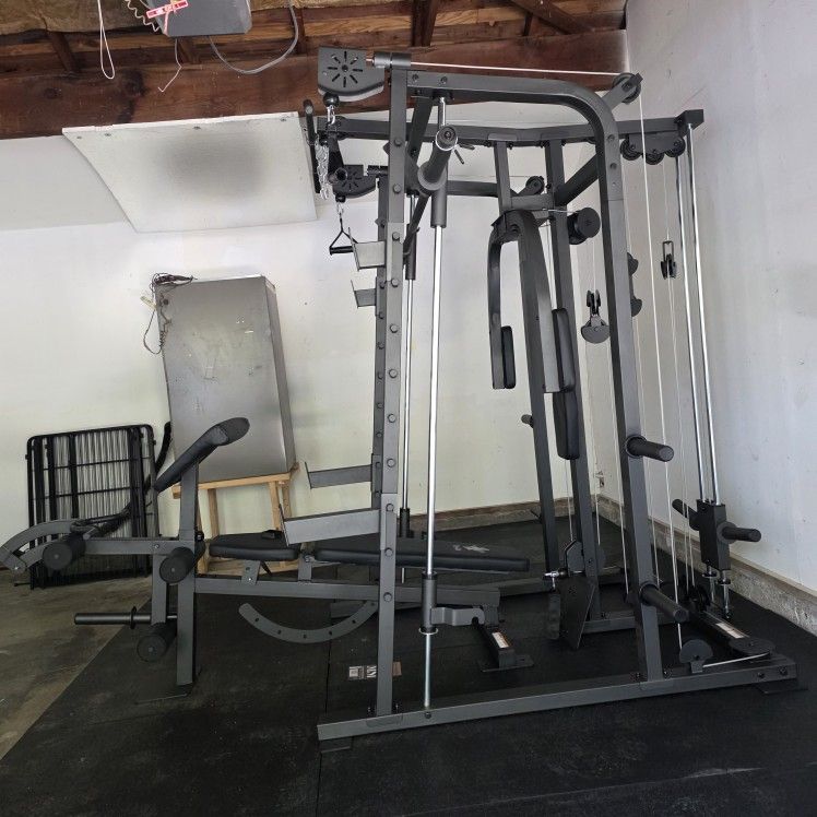 Smith Machine 2001 | Multi-Use Adj Bench | Gym Equipment | Fitness | Squat Rack | Excercise |🔴WEIGHTS AND BARBELL SOLD SEPARATELY 🔴 FREE DELIVERY 🚚