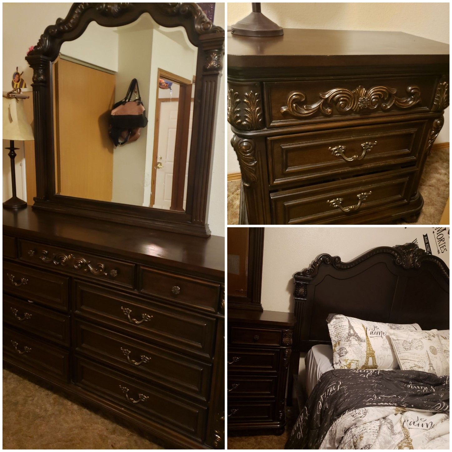 King size bedroom set