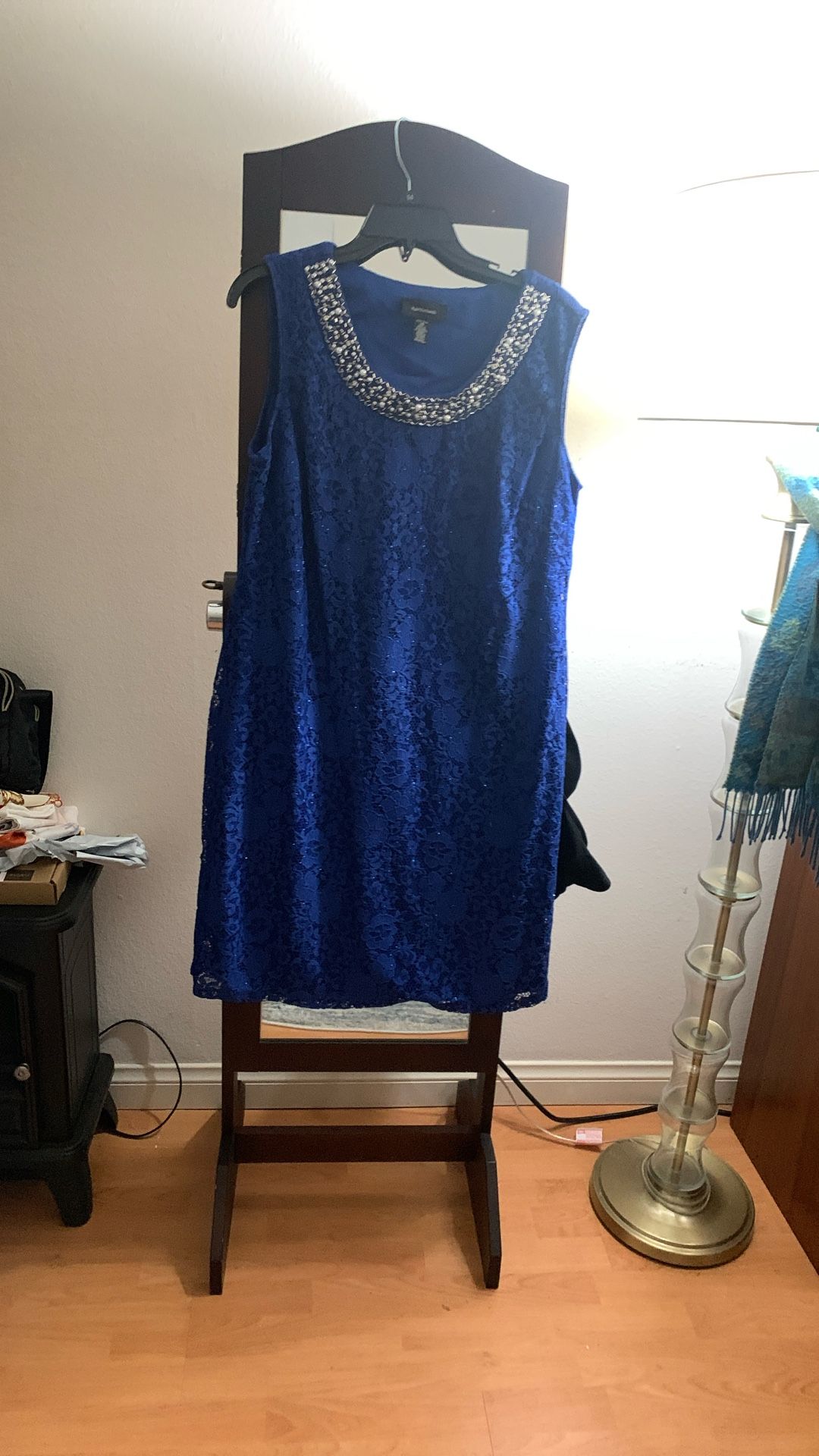 Woman size 14 dress with jacket for occasion days like wedding new year Christmas or birthday days