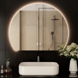 32" x 40" Backlit Dimmable Mirror