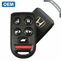 2005-2010 Honda Odyssey / 6-Button Fob (REFURB — REMOTE ONLY)