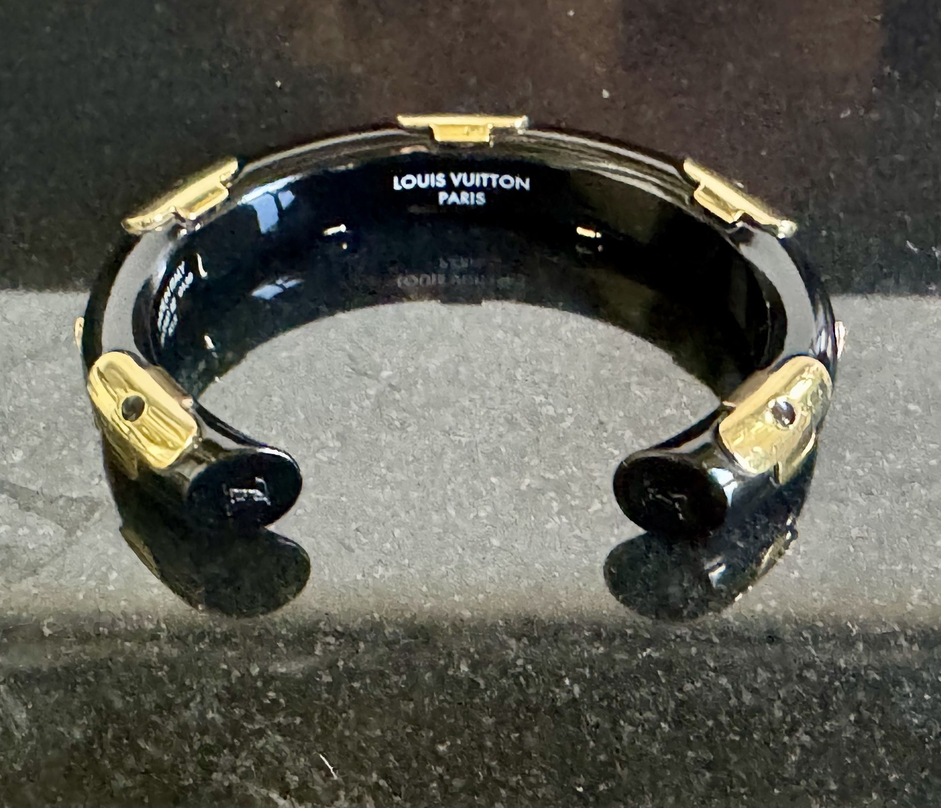 Louis Vuitton Paris Daily Monogram Cuff Bracelet 