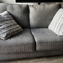 Grey Loveseat