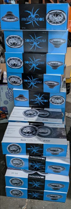 NEW / Nuevo Soundstream 6x9s and 6.5 in speakers