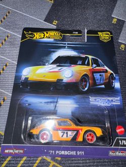 Hot Wheels Car Culture Exotic Envy '71 Porsche 911 Real Riders