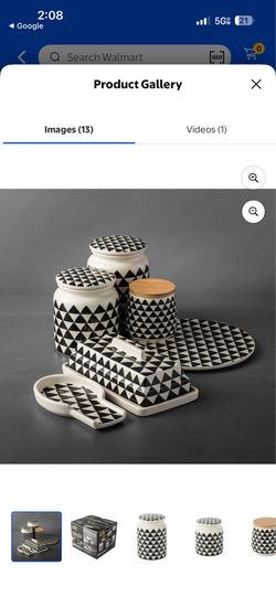 Canister set ceramic