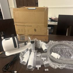 This is a firm price BRAND NEW never used pet grooming, vacuum 