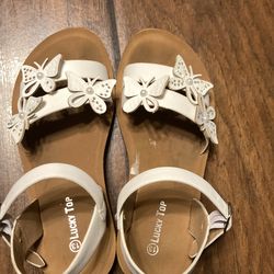 Girls butterfly sandals
