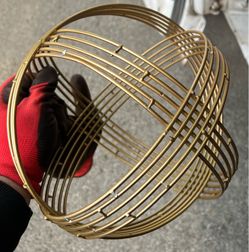 Deco 79 Metal Geometric Decorative Sculpture
