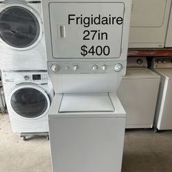 Frigidaire Stackable Washer Dryer 