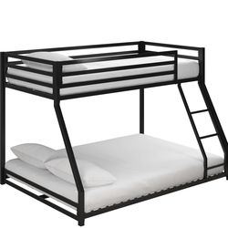 Allam Twin Over Full Metal Standard Bunk Bed