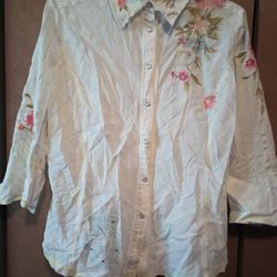 Love Polly Button Up Sz LRG $20 MPU SERIOUS INQUIRIES ONLY 
