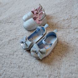 Glitter Baby Shoes Flats