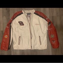 Dale Earnhardt Jr. Wilsons Leather Jacket Sz XXL