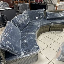 5pcs Outdoor Patio Furniture Sets(as Picture)