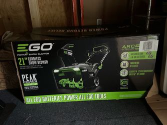 SNT2112 Ego snow blower works fine with batteries