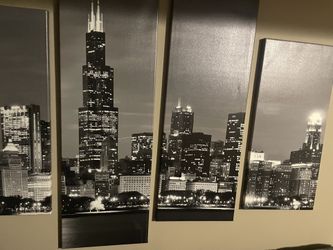 Chicago Skyline Canvas 
