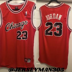 Jordan Chicago red jersey