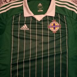 Authentic Ireland Soccer Jersey Last One Medium To Small