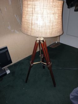 Lamp tripod Wooden 