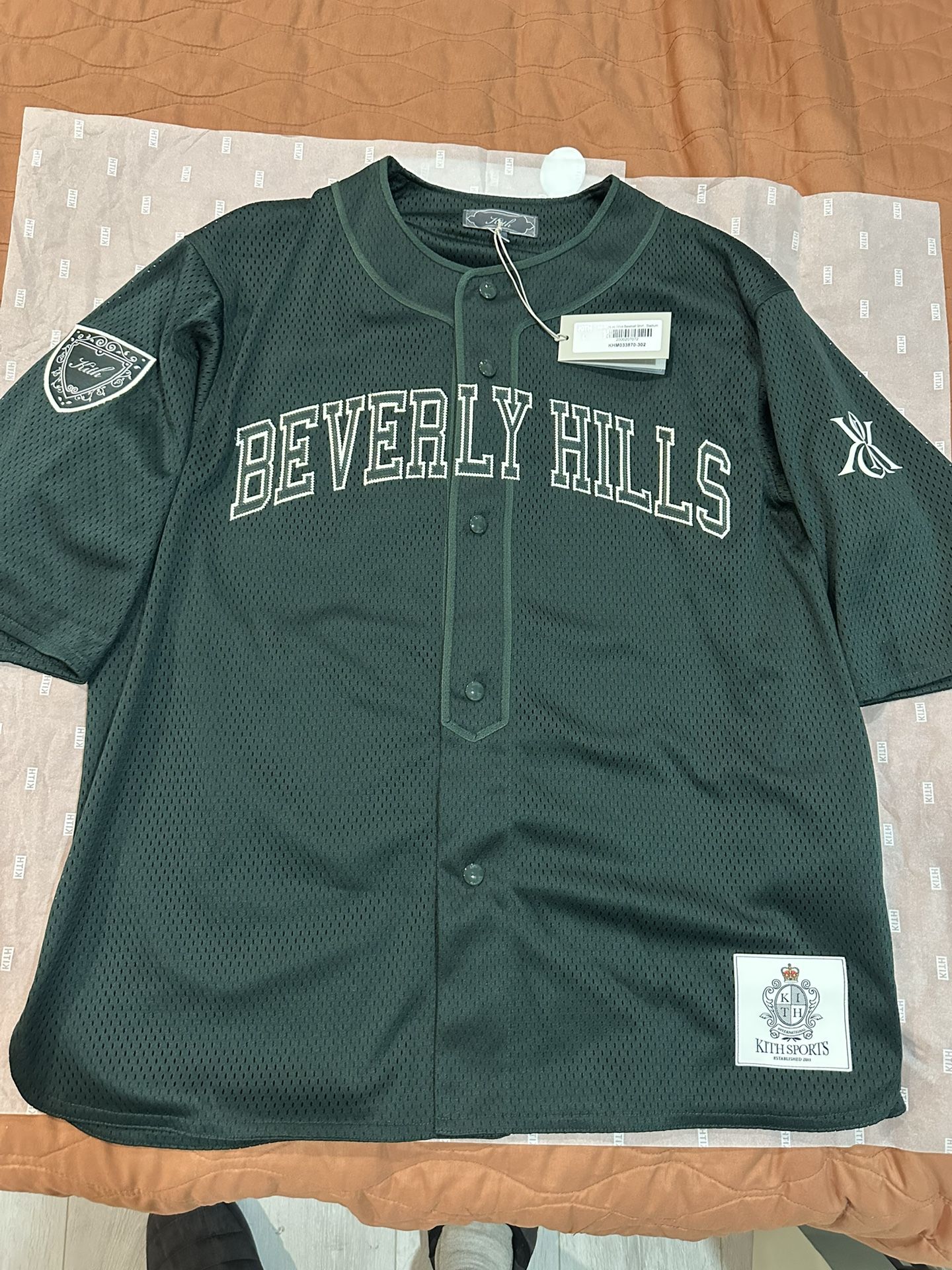 Kith Los Angeles Store Exclusive Willis Beverly Hills Baseball Jersey