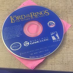 Lord of the rings game cube