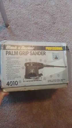 Black&Decker Palm Grip Sander
