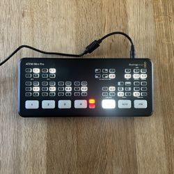 Blackmagic ATEM Mini Pro – Live Production Switcher For Streaming, Podcasts,…