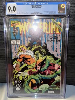 Wolverine #46 - CGC 9.0- 1991 Marvel Comics