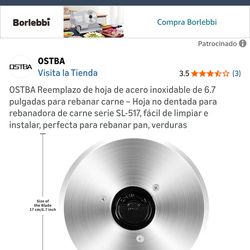 Blade for Meet bread fruit slicer machine new