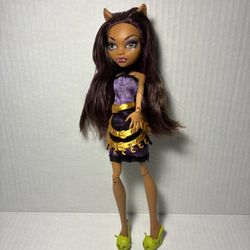 Monster High Doll Clawdeen Wolf Scaris City Of Frights