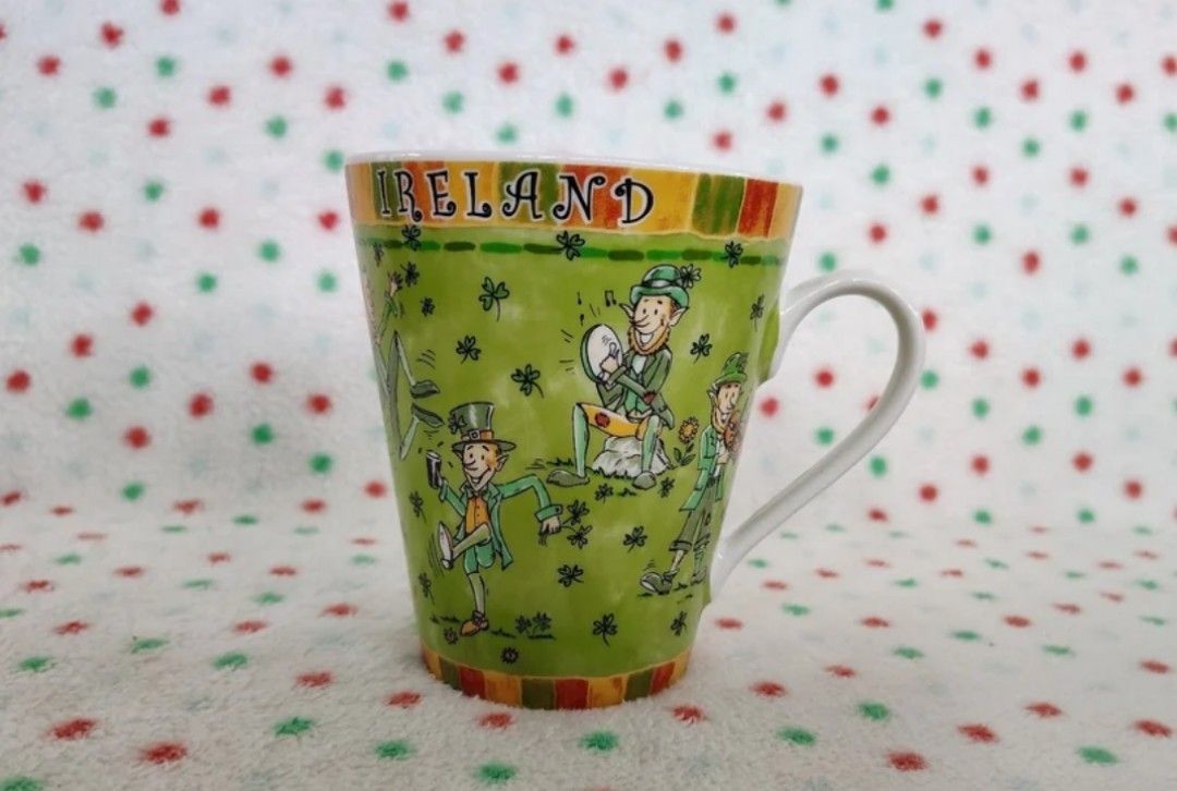 4.5" "IRELAND" Coffee Mug 'Gifts from Ireland' Shannon Distributors Ltd. Ireland
