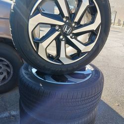 JUEGO DE RRINES PARA CARROS HONDAS ACORP CIVIC CRV YANTAS SEMINUEVAS MEDIDA 17