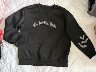New! Black Bats Sweatshirt