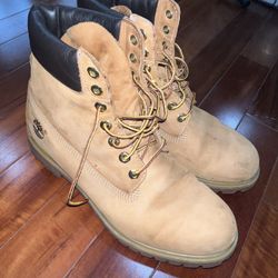 10061 Timberland 6 Inch Premium Boot Wheat Nubuck Tb010061 10