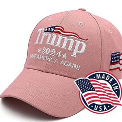 Trump 2020 MAGA  Embroidered Hat Keep Make America Great Again Cap Made in USA

