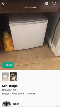 Mini fridge 40 bucks