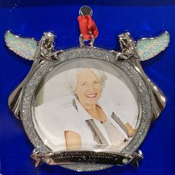 NEW Regent Square Studio Design 2022 Always Remembered Silver Photo Ornament