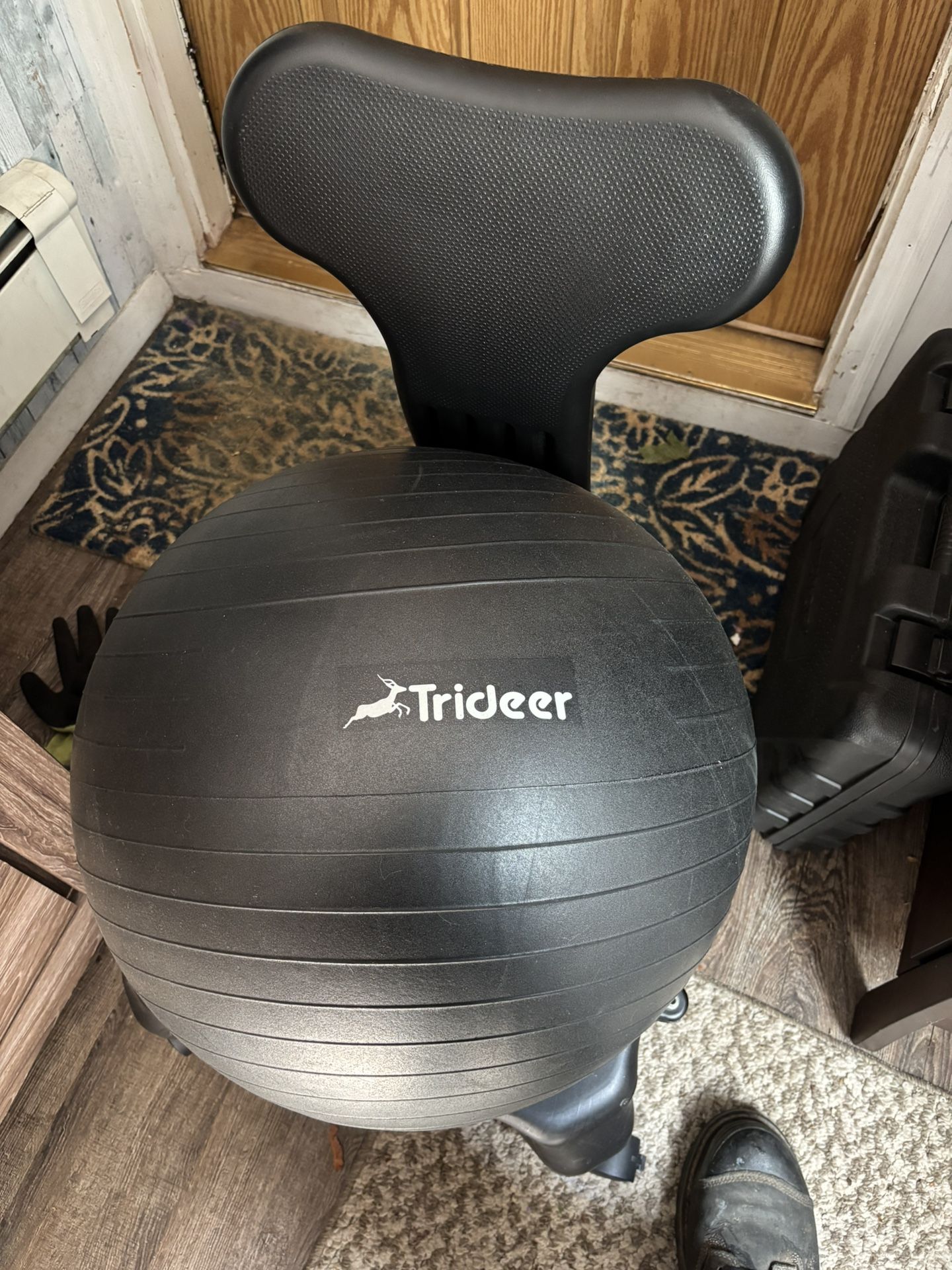 Trideer exercise ball and chair